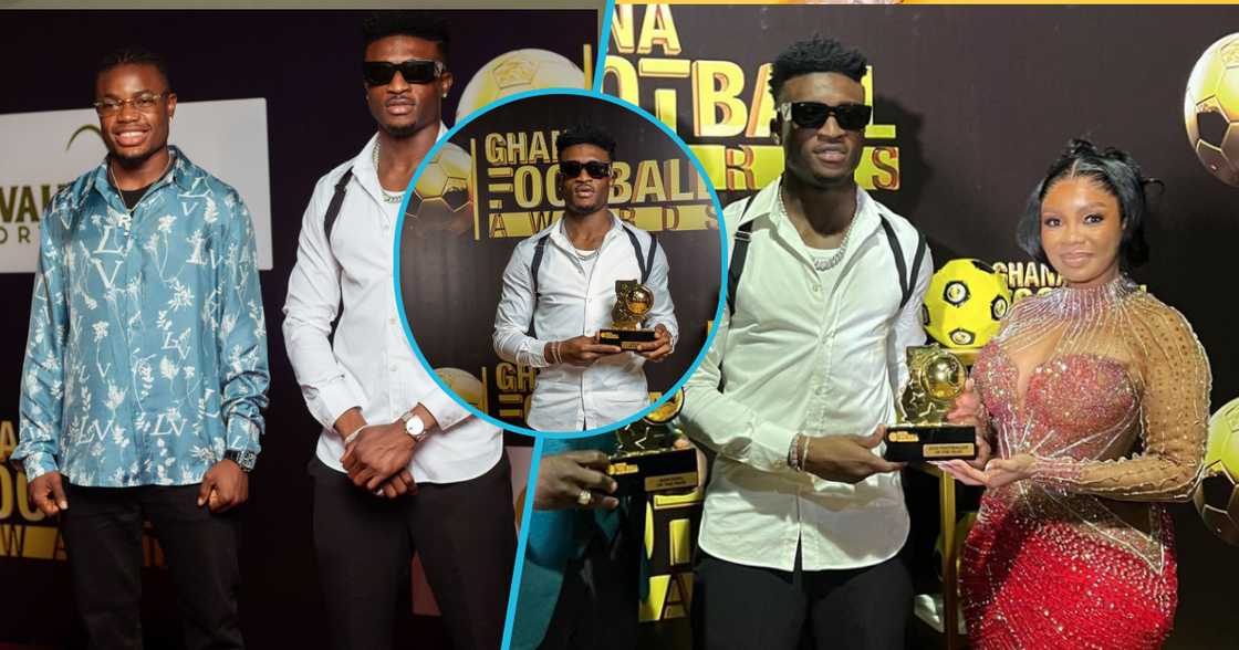 Mohammed Kudus wins Footballer of the Year award at the 2024 Ghana Football Awards Mohammed Kudus wins Footballer of the Year award at the 2024 Ghana Football Awards