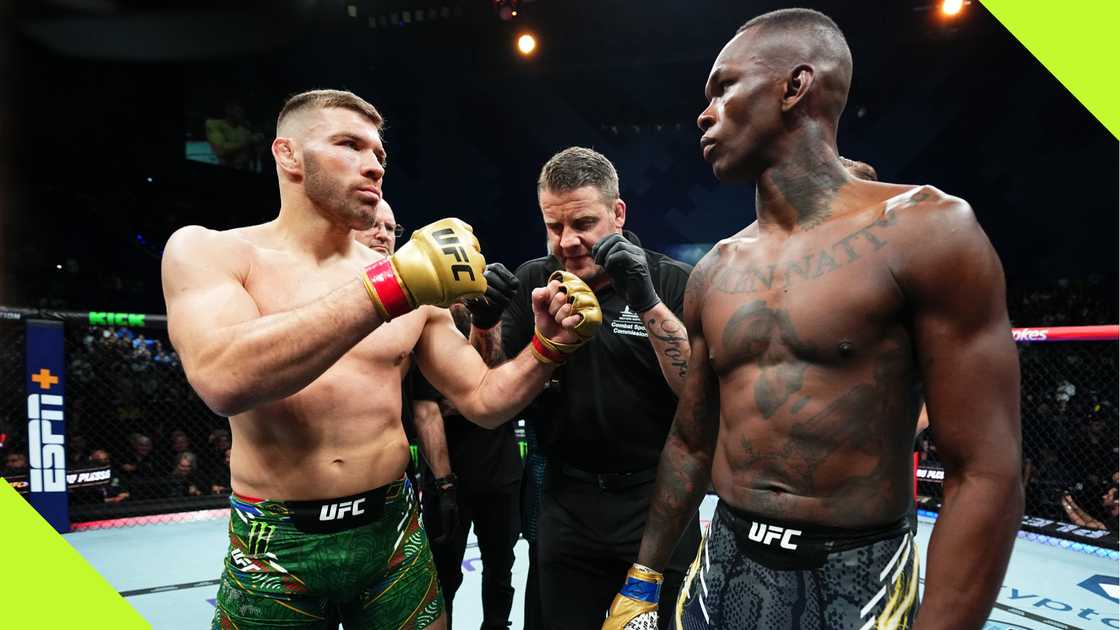 Dricus Du Plessis defeats Israel Adesanya