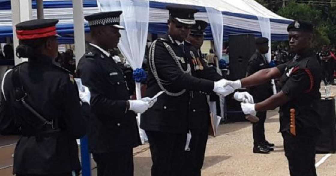 COP Kofi Boakye's son graduates from Police Training School COP Kofi Boakye's son graduates from Police Training School