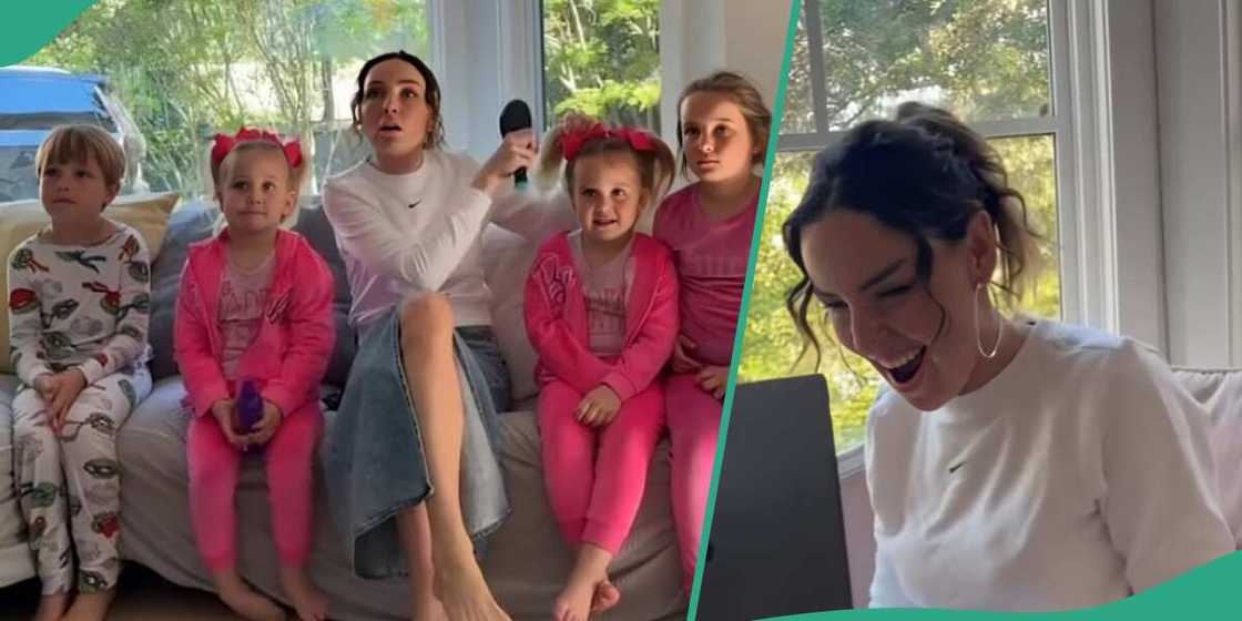 Mother pranks her children with edited news Mother pranks her children with edited news