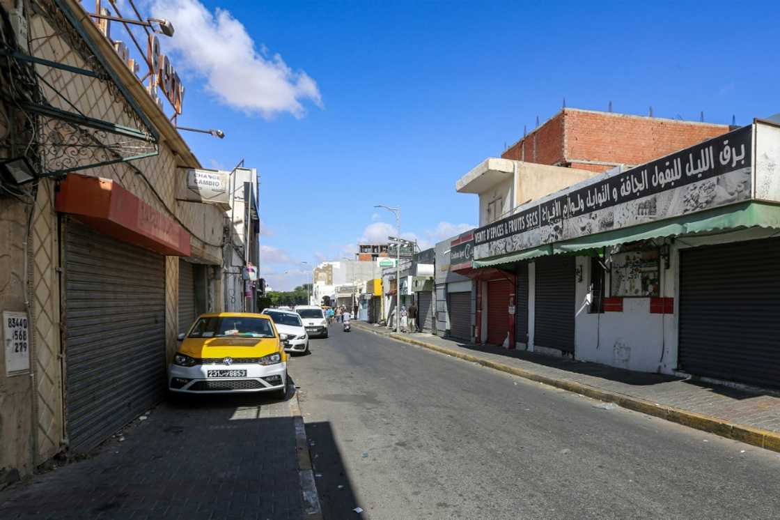 Shops and government offices in Zarzis were closed, along with health services, except for emergency cases Shops and government offices in Zarzis were closed, along with health services, except for emergency cases