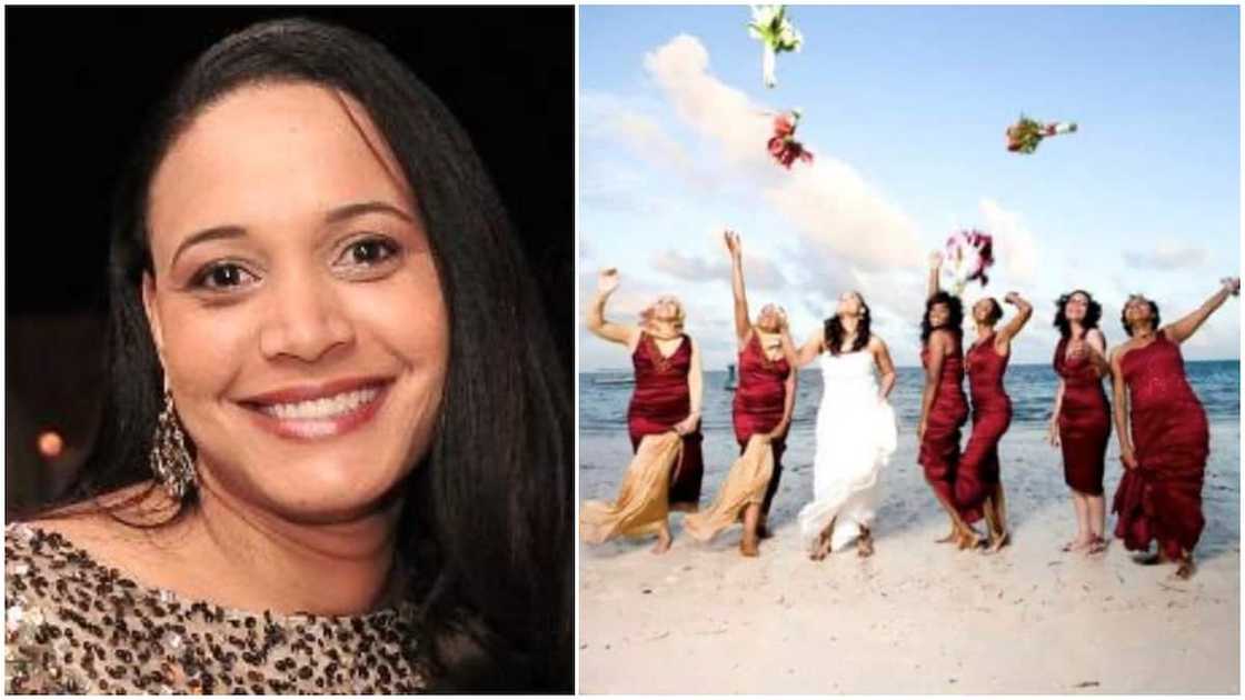 The Muslims attended a Catholic service for her. The Muslims attended a Catholic service for her.