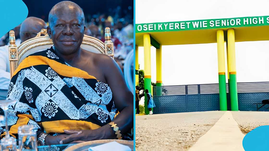 Otumfuo Osei Tutu II, Otumfuo school project, OKESS ICT laboratory, OKESS, Osei Kyeretwie Senior High School, ICT block commissioning, Ashanti Region schools, Ghana education, Manhyia Palace, Opemsuo Radio, Otumfuo