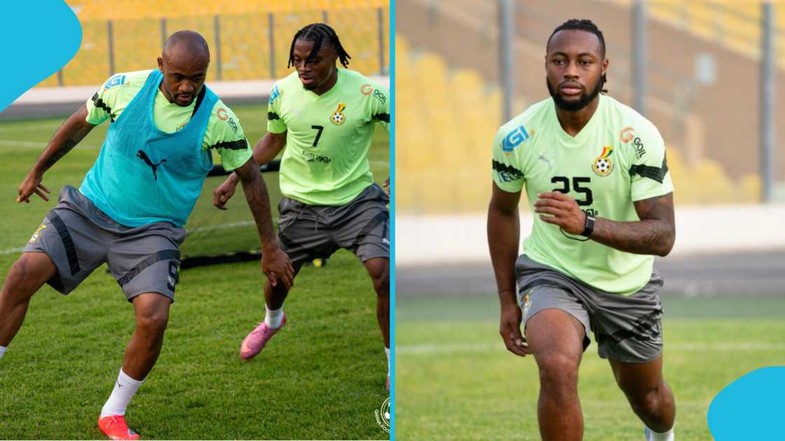 Black Stars hold first training session. Black Stars hold first training session.