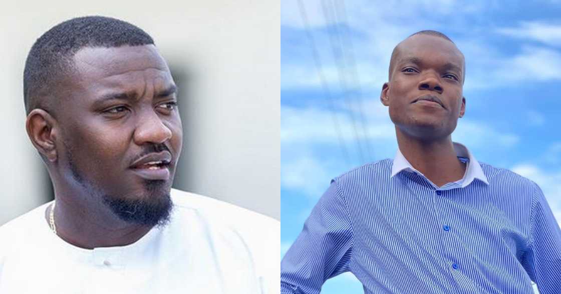 John Dumelo commends Caleb Kudah for being daring in security zone John Dumelo commends Caleb Kudah for being daring in security zone