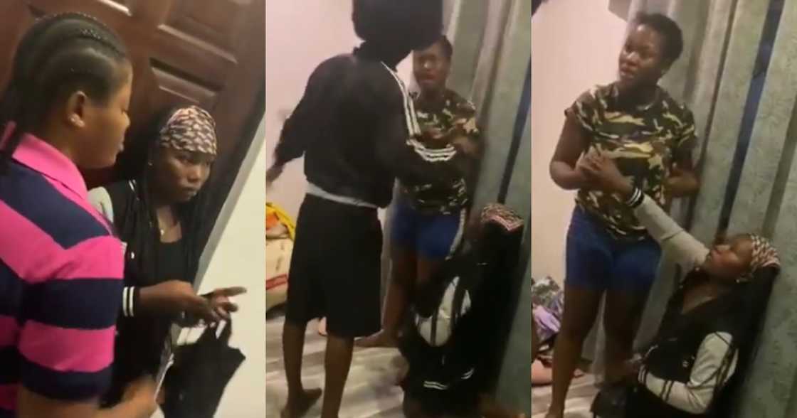 Boyfriend 'snatcher' gets heavy slap as man's lover catches her in his room, video goes viral Boyfriend 'snatcher' gets heavy slap as man's lover catches her in his room, video goes viral