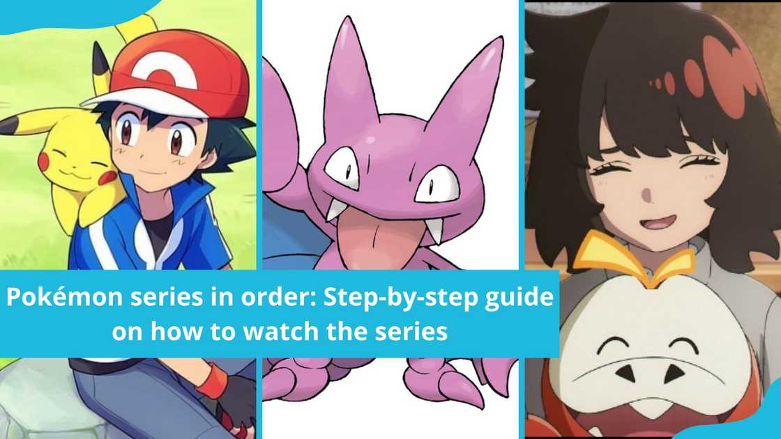 Pokémon series in order Pokémon series in order
