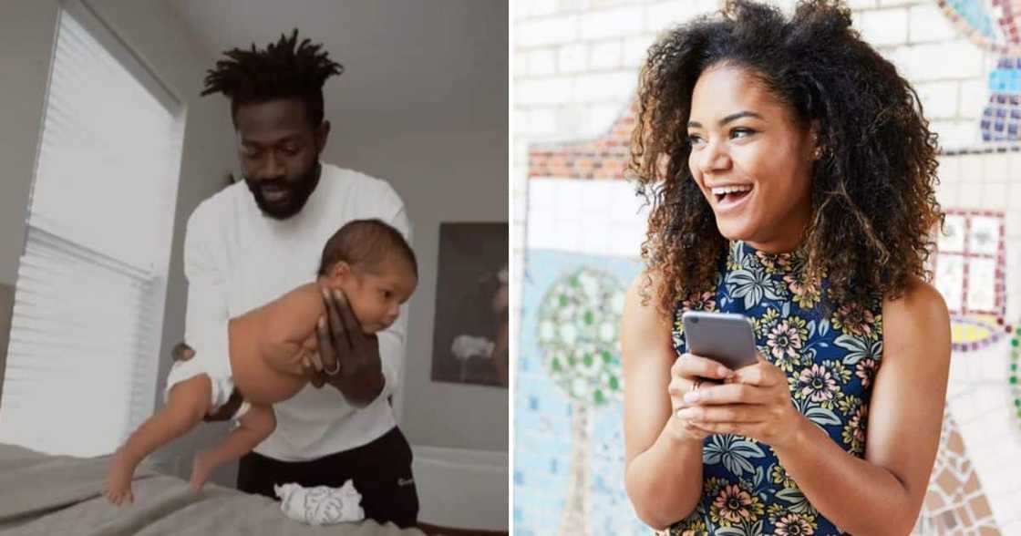 Dad, Internet in Stitches, Video, Making Baby Dance Dad, Internet in Stitches, Video, Making Baby Dance