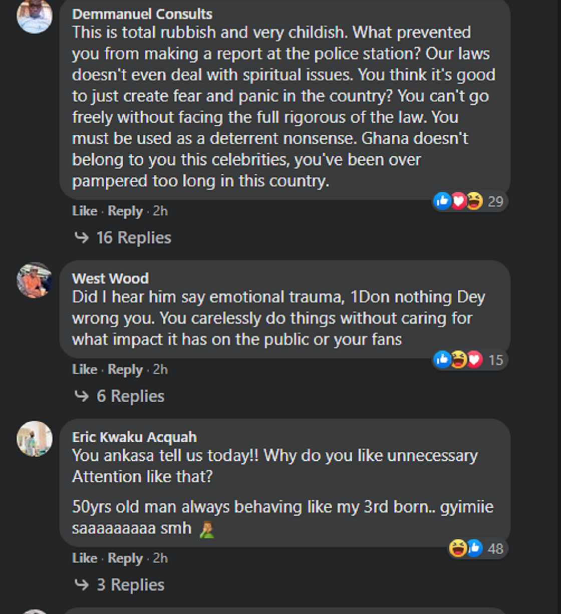 Many people rubbish Shatta Wale's explanation for faking his shooting. Many people rubbish Shatta Wale's explanation for faking his shooting.