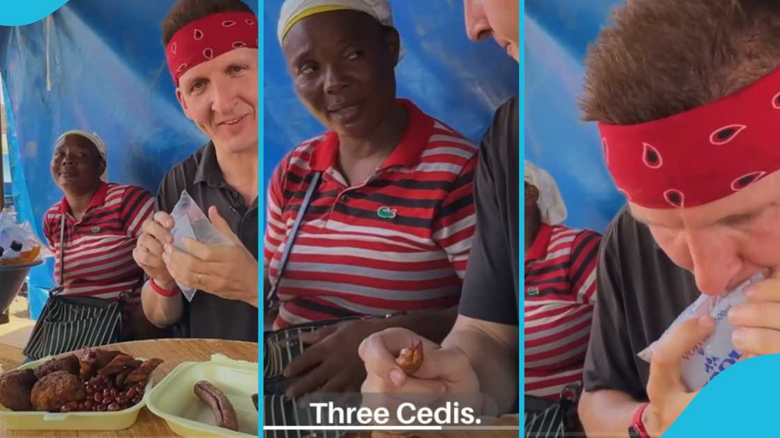 Ghanaian, pure water, foreigner, street food, food bloggers, food critic, plantain, ground nut Ghanaian, pure water, foreigner, street food, food bloggers, food critic, plantain, ground nut