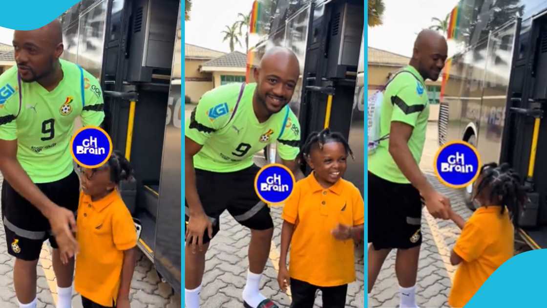 Jordan Ayew fulfils Don Little's wish. Jordan Ayew fulfils Don Little's wish.