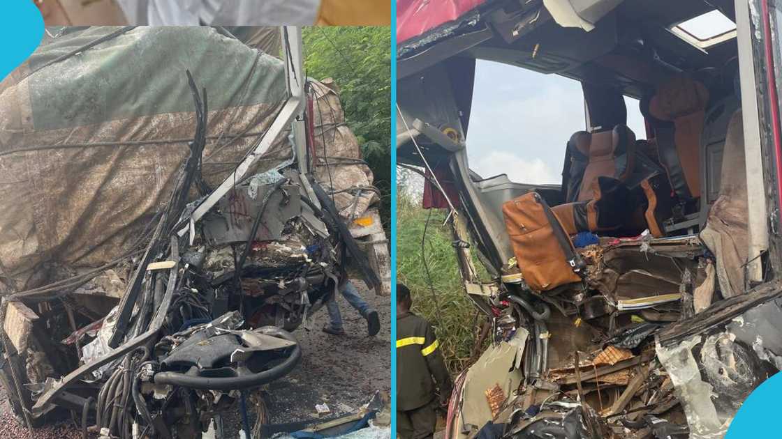 A fatal accident at Suhum Mankrong on the Accra–Kumasi Highway has led to the death of one person and serious injuries to 37 others. A fatal accident at Suhum Mankrong on the Accra–Kumasi Highway has led to the death of one person and serious injuries to 37 others.