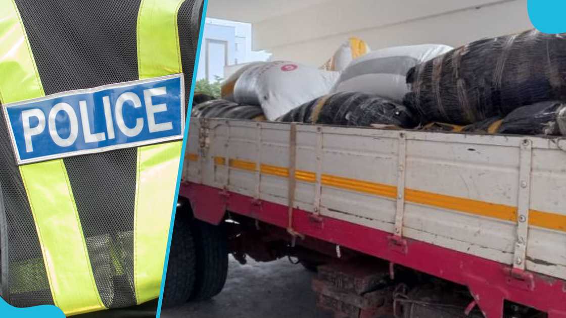 Narcotics, truck, police seizure, Eastern Region police, Indian Hemp Narcotics, truck, police seizure, Eastern Region police, Indian Hemp