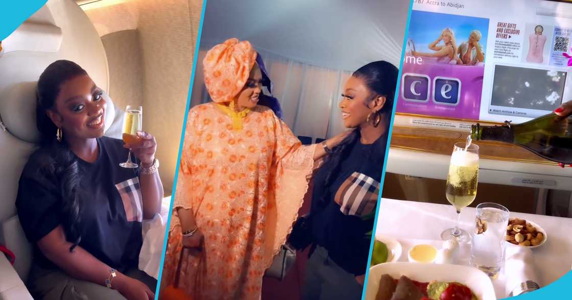 Jackie Appiah flies to Abidjan to meet a fan Jackie Appiah flies to Abidjan to meet a fan