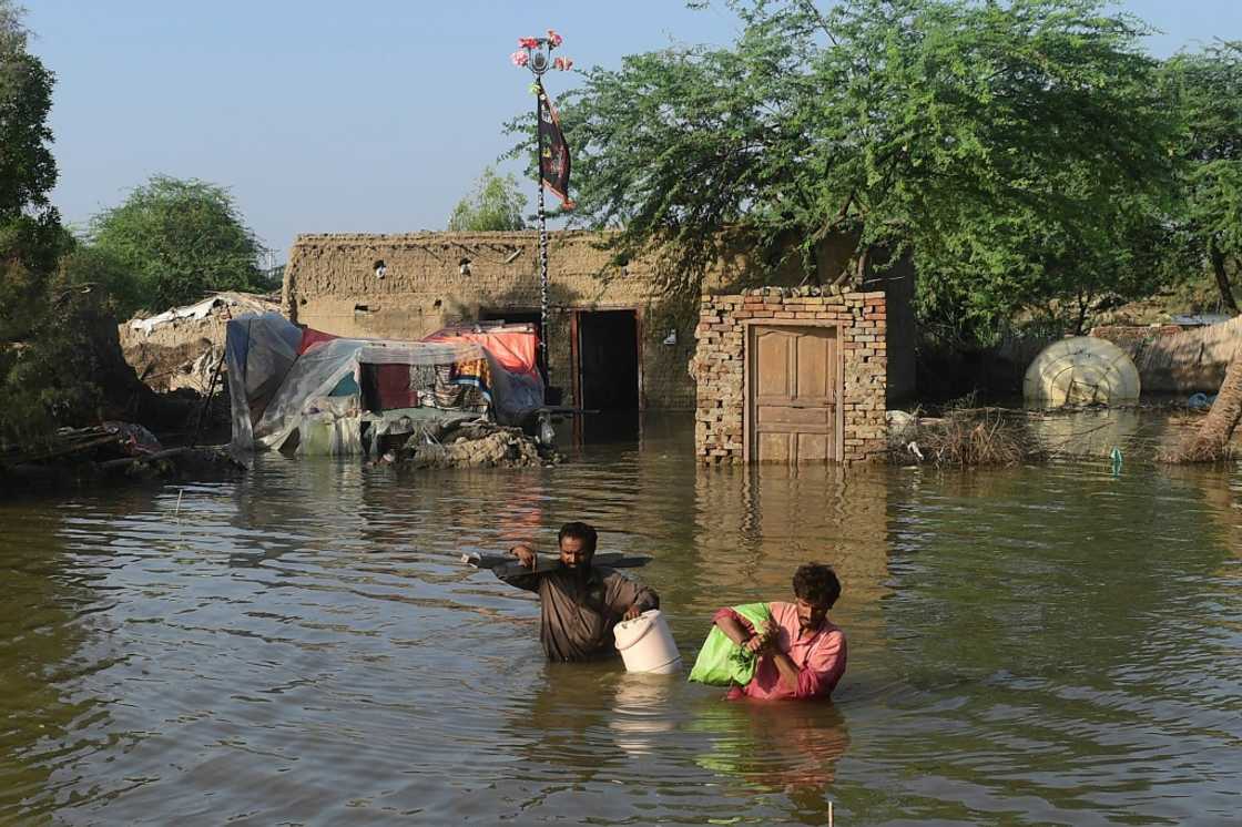 Some people in flooded parts of rural Sindh are refusing to evacuate for fear their smallholdings may be snatched by unscrupulous land barons