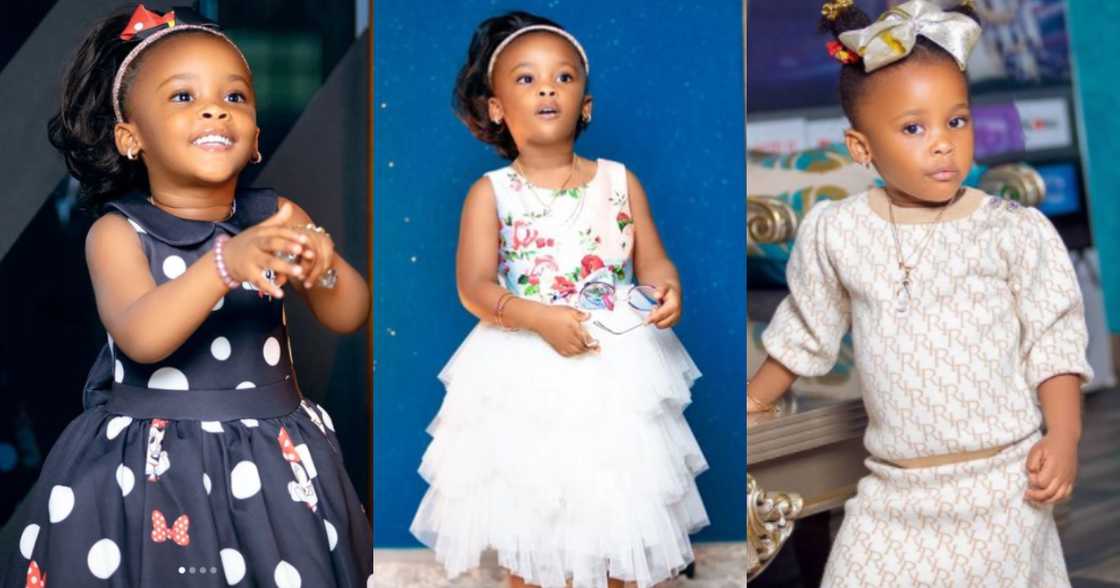 McBrown’s Daughter Baby Maxin Stuns Fans with Pose and Spectacles in new Photo