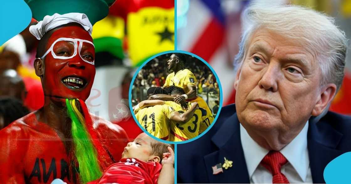 ghana, donald trump, ghanaian fan, black stars, black stars fan, FIFI world cup, world cup qualification, ghana black stars qualify