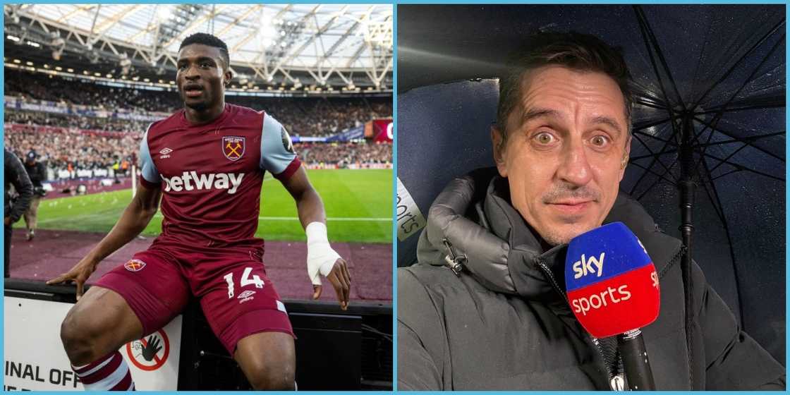 Manchester United Legend Gary Nevile Advises Kudus To Take Make Better Decisions In Attack Manchester United Legend Gary Nevile Advises Kudus To Take Make Better Decisions In Attack