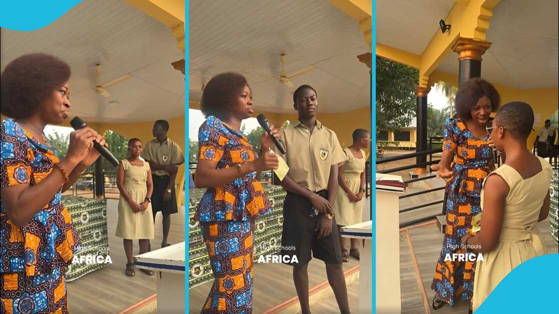 Swedru Senior High School, SHS Headmistress, Ghana students, Misplaced money, Found money, Money reward. Swedru Senior High School, SHS Headmistress, Ghana students, Misplaced money, Found money, Money reward.