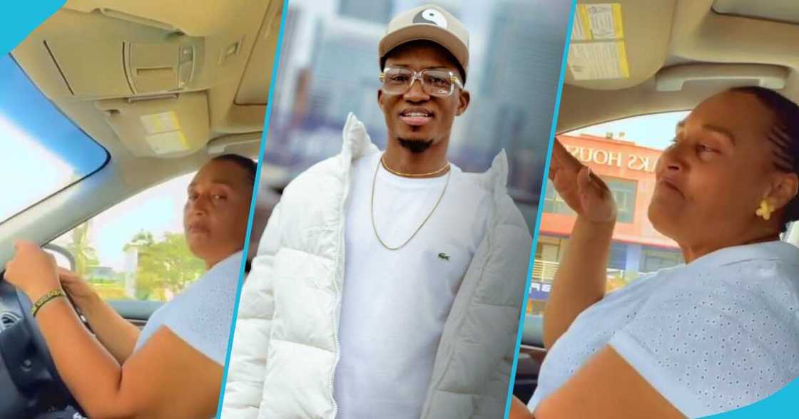 Kofi Kinaata and his mother Kofi Kinaata and his mother