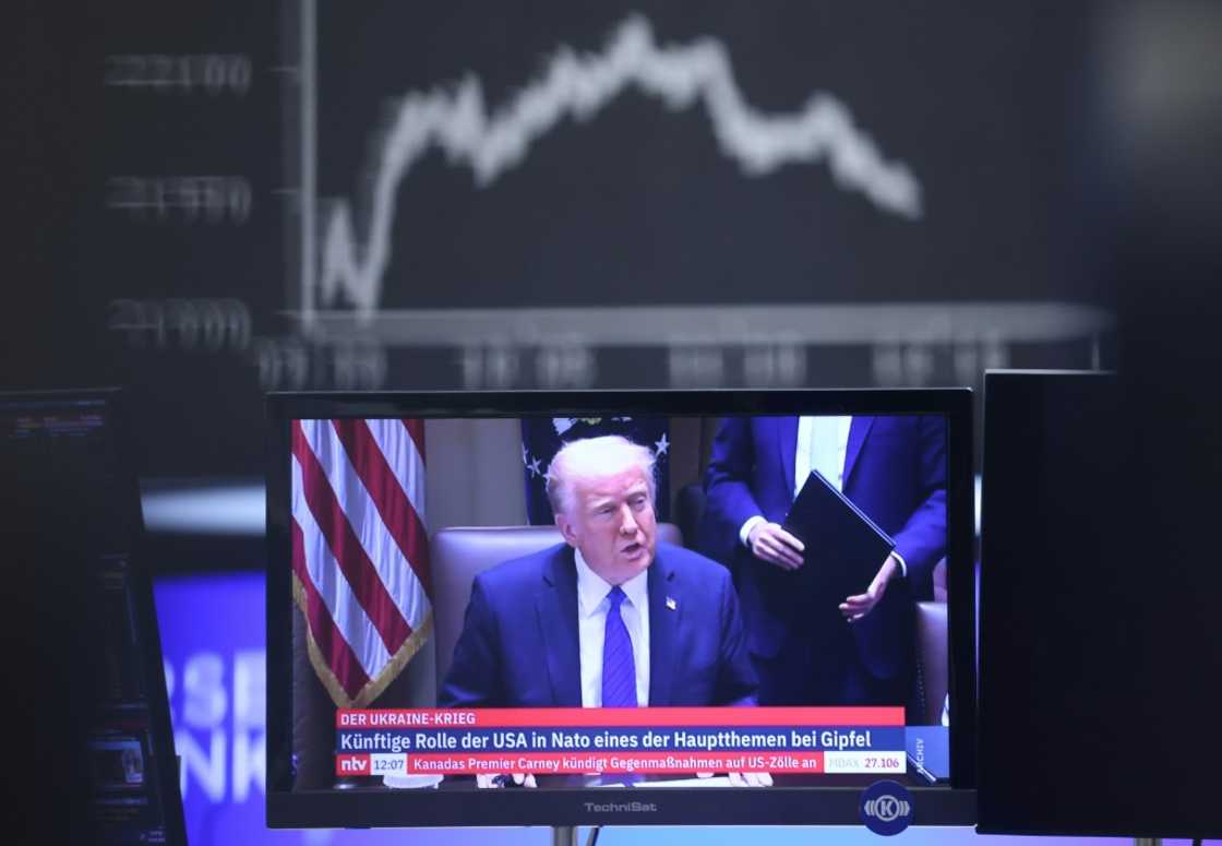 Trump's tariffs speech sent equity markets slumping Trump's tariffs speech sent equity markets slumping