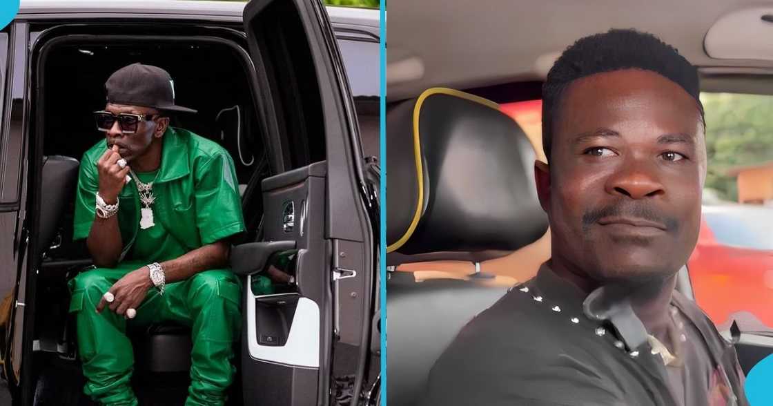 Ghanaian musician, Shatta Wale, taxi driver, entertainment industry, Bisa Kdei. Ghanaian musician, Shatta Wale, taxi driver, entertainment industry, Bisa Kdei.