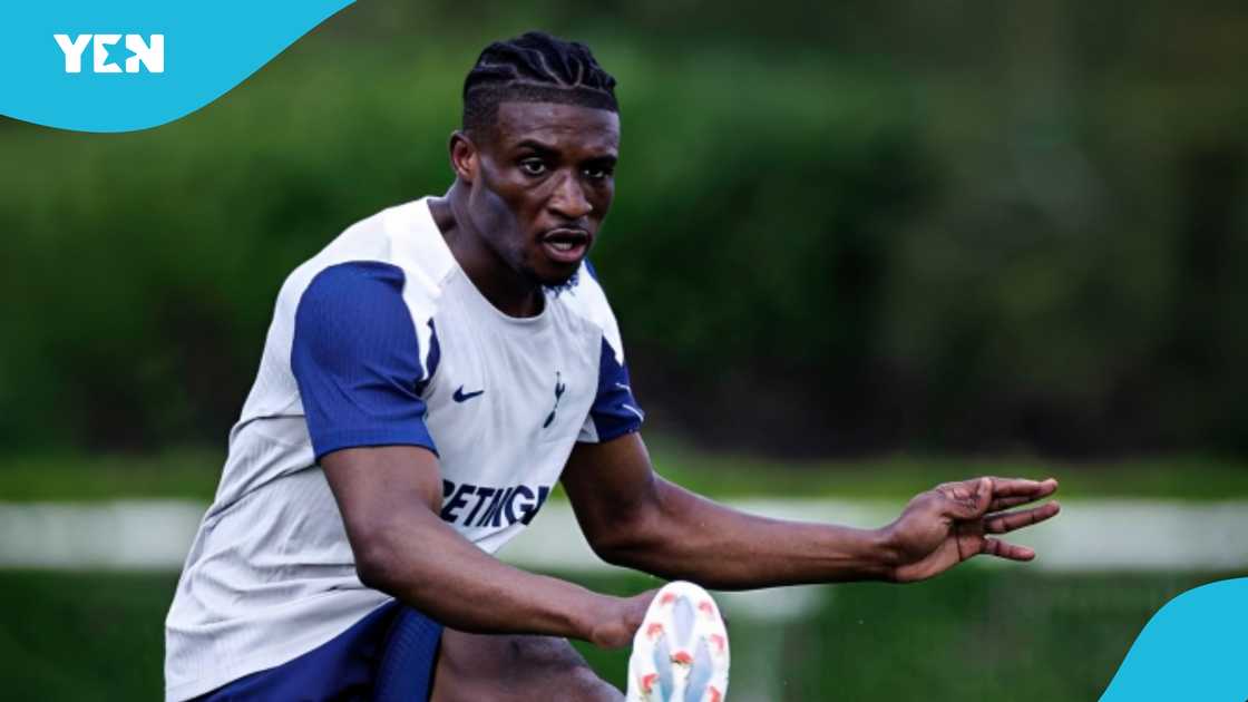 Mohammed Kudus, Reading, Tottenham Hotspur. Mohammed Kudus, Reading, Tottenham Hotspur.