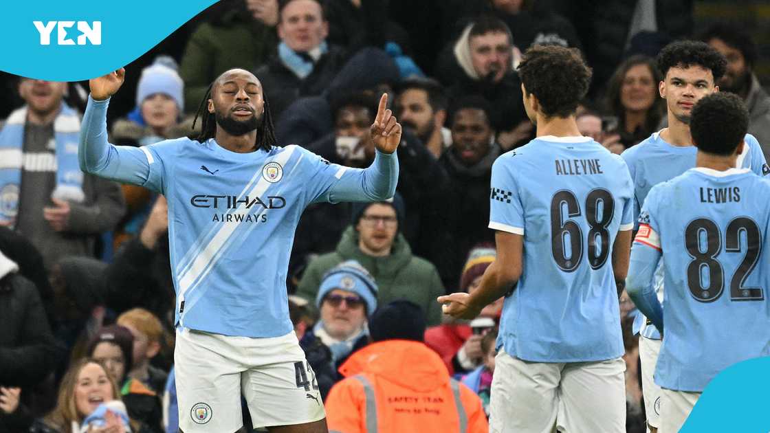 Antoine Semenyo, Manchester City debut, FA Cup history, EFL Cup semi-final, Player of the Match, Semenyo vs Exeter City, Semenyo goal and assist for Man City. Antoine Semenyo, Manchester City debut, FA Cup history, EFL Cup semi-final, Player of the Match, Semenyo vs Exeter City, Semenyo goal and assist for Man City.