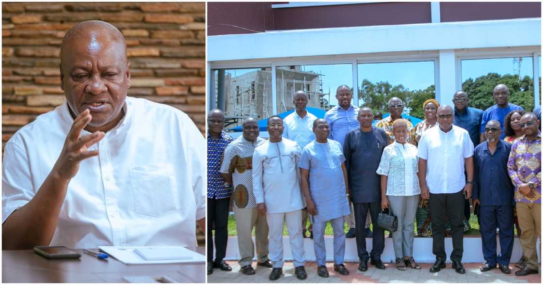 John Mahama has met all 17 sitting MPs who lost their seats during the party's primaries. John Mahama has met all 17 sitting MPs who lost their seats during the party's primaries.