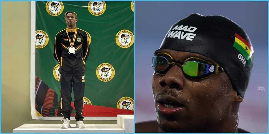 Abeiku Jackson: Ghana Wins First Swimming Medal At 2023 African Games Abeiku Jackson: Ghana Wins First Swimming Medal At 2023 African Games