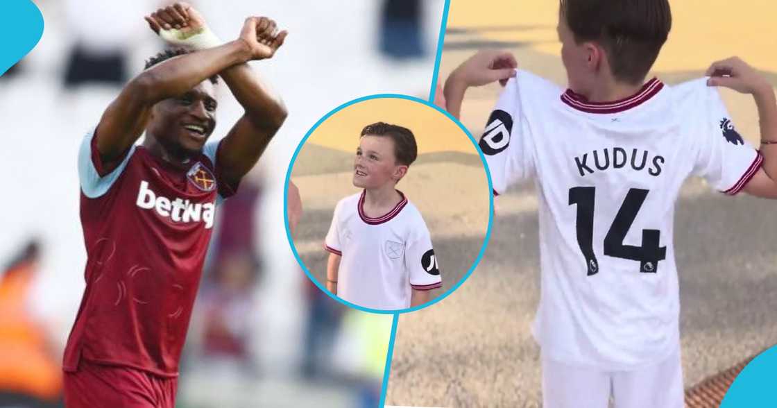 West Ham United fan and Mohammed Kudus in photos West Ham United fan and Mohammed Kudus in photos