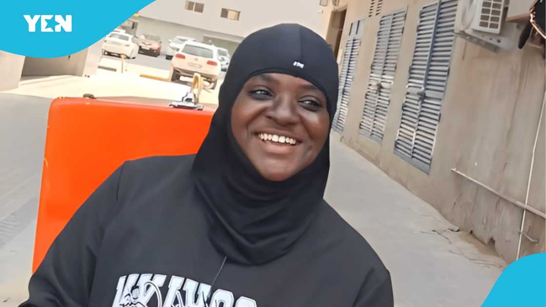 Ghanaian in Dubai, Lily, Delivery lady, Ghanaian abroad, Courier services.