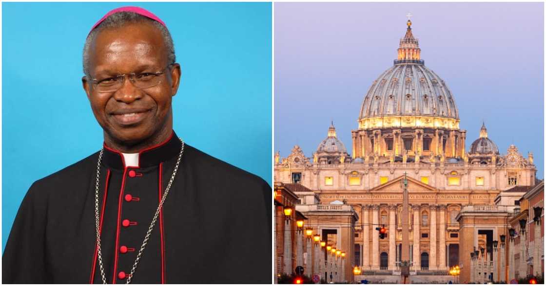 Cardinal Baawobr underwent a successful heart surgery before his death. Cardinal Baawobr underwent a successful heart surgery before his death.
