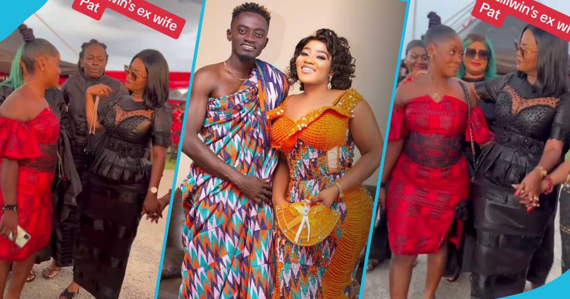 Nana Ama McBrown and Lil Win's ex-wife Patricia Afriyie Nana Ama McBrown and Lil Win's ex-wife Patricia Afriyie
