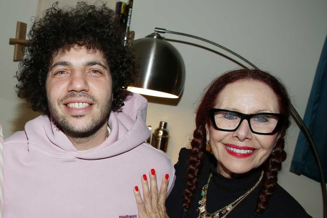 Benny Blanco and mom Sandra Beth Levin Benny Blanco and mom Sandra Beth Levin