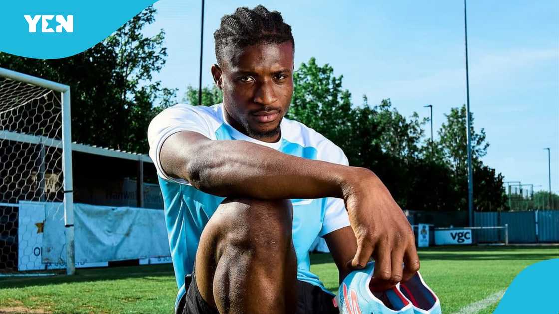 Mohammed Kudus, Tottenham Hotspur, Skechers. Mohammed Kudus, Tottenham Hotspur, Skechers.