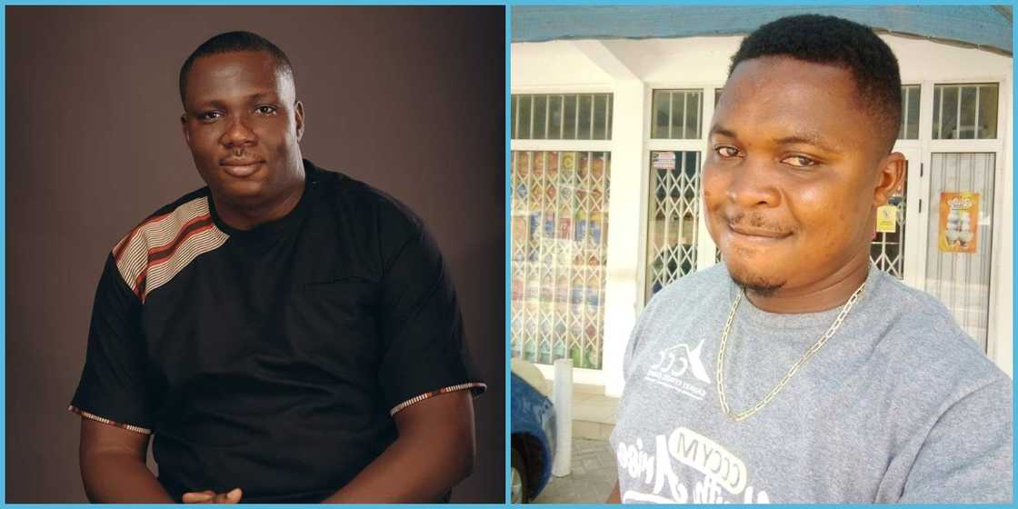 Ghanaian man fills the fuel tank of his mechanic's car for free. Ghanaian man fills the fuel tank of his mechanic's car for free.