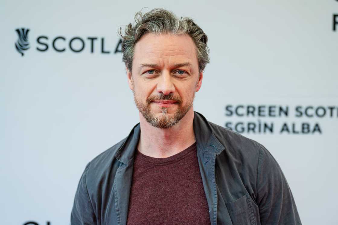 Actor James McAvoy during a red carpet event Actor James McAvoy during a red carpet event