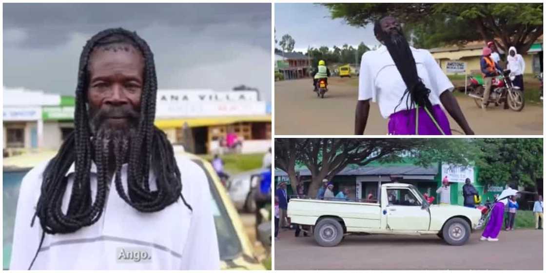 Ango Musungu/man with strongest hair