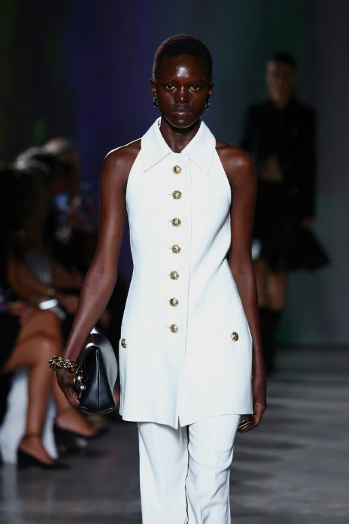 A model at Proenza Schouler's show during New York Fashion Week A model at Proenza Schouler's show during New York Fashion Week