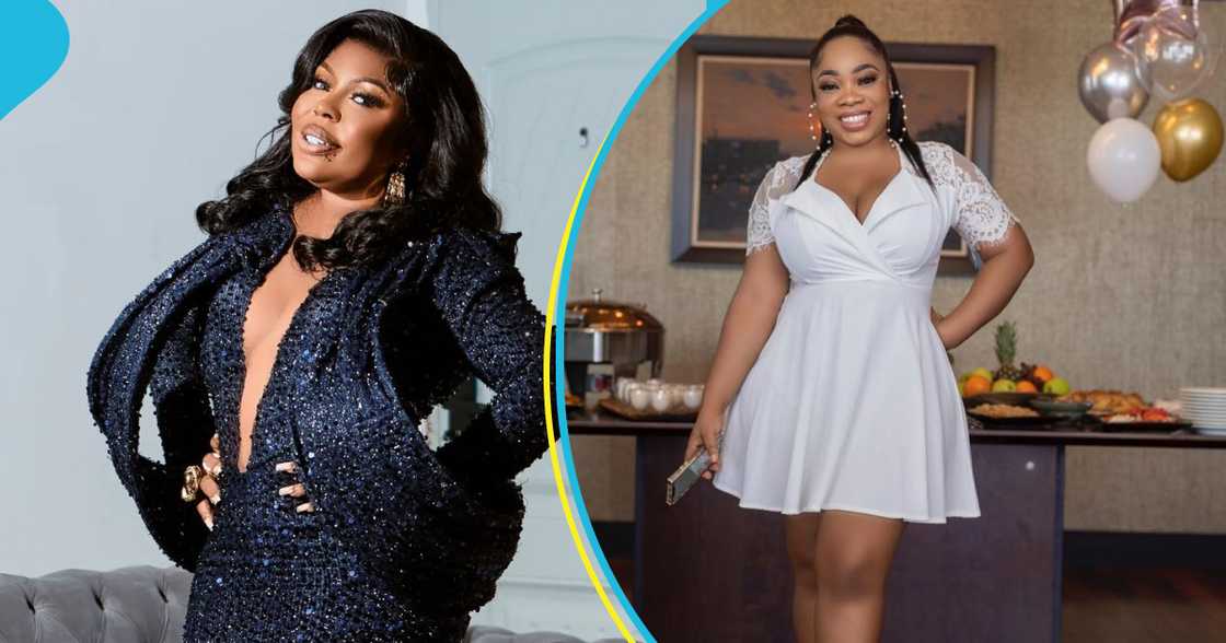Afia Schwarzenegger and Moesha Boduong Afia Schwarzenegger and Moesha Boduong