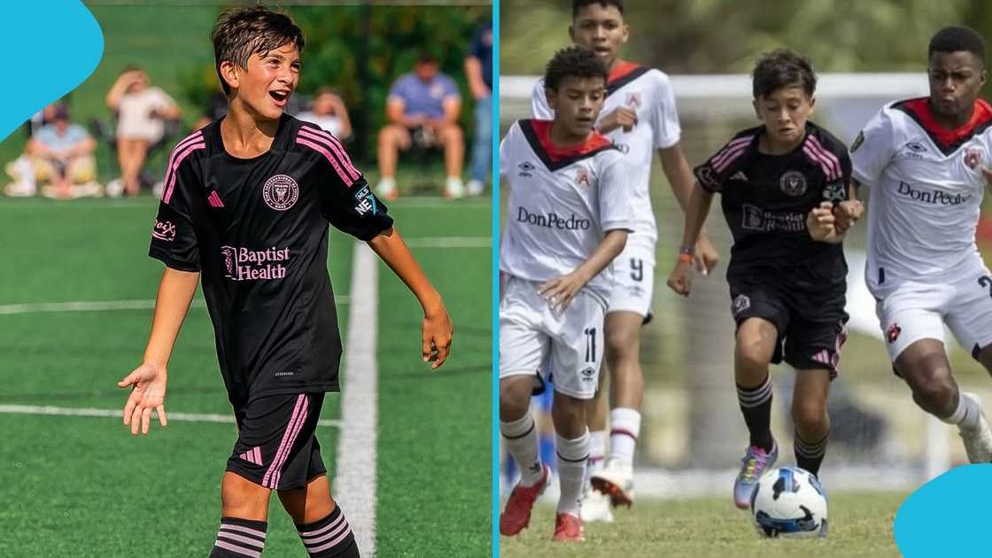 Thiago Messi scores a stunner for Inter Miami just like his dad