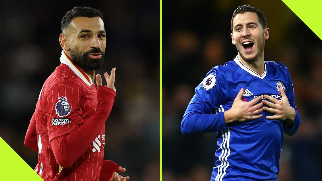 Eden Hazard has 'settled the online debate on who's the better player between himself and Mohamed Salah. Eden Hazard has 'settled the online debate on who's the better player between himself and Mohamed Salah.