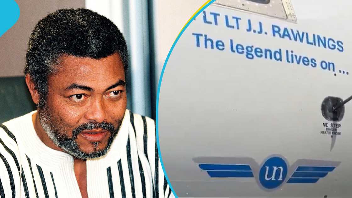 United Nigeria Airlines, Jerry John Rawlings, Nana Konadu, Former President