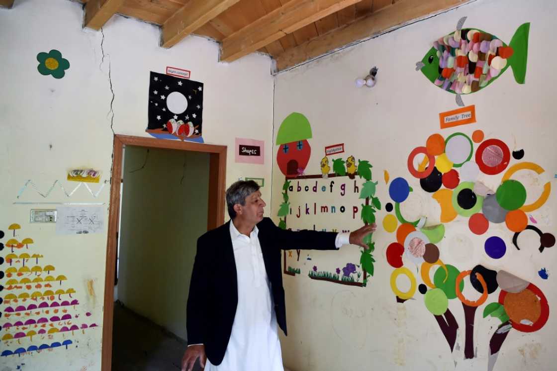 Retired maths teacher Javed Rahi from Hassanabad says the flood was "like doomsday" Retired maths teacher Javed Rahi from Hassanabad says the flood was "like doomsday"