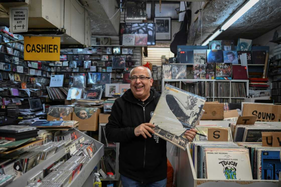 Jamal Alnasr has operated his music shop for some three decades Jamal Alnasr has operated his music shop for some three decades