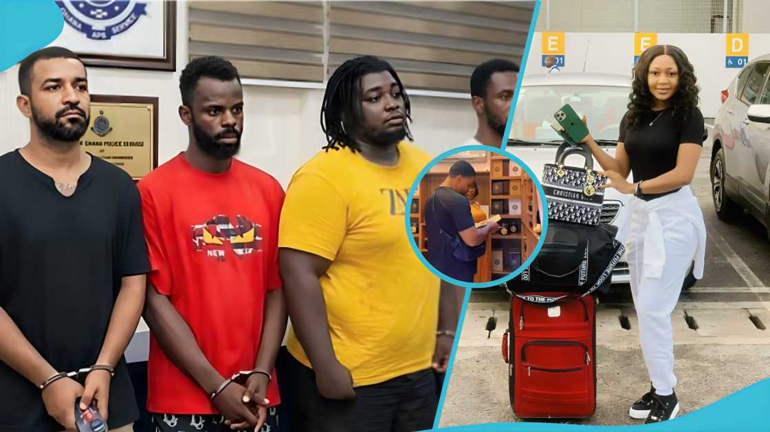 Akuapem Poloo, Ghana Police arrest four in connection to multiple jewellery robberies, Ghana news, Okay FM interview, criminals, Osu Blue Gate, jewellery theft in Ghana Akuapem Poloo, Ghana Police arrest four in connection to multiple jewellery robberies, Ghana news, Okay FM interview, criminals, Osu Blue Gate, jewellery theft in Ghana