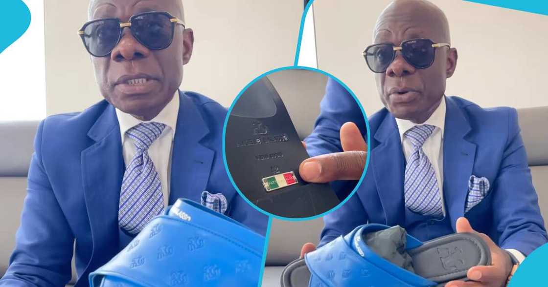 CEO of Savile Row Nana Sarfo rocks blue suit