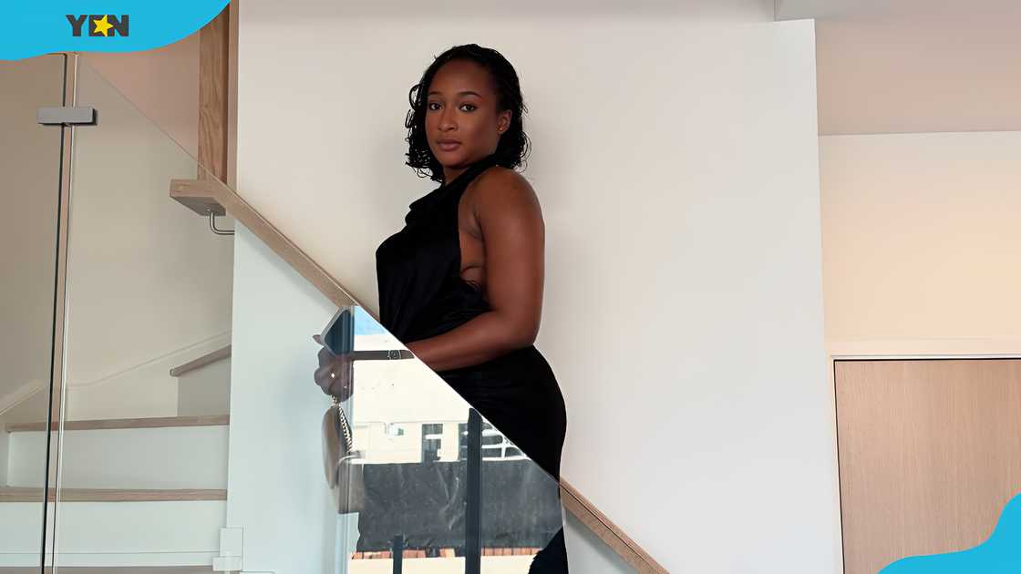 Ama Tutuwaa poses for a photo