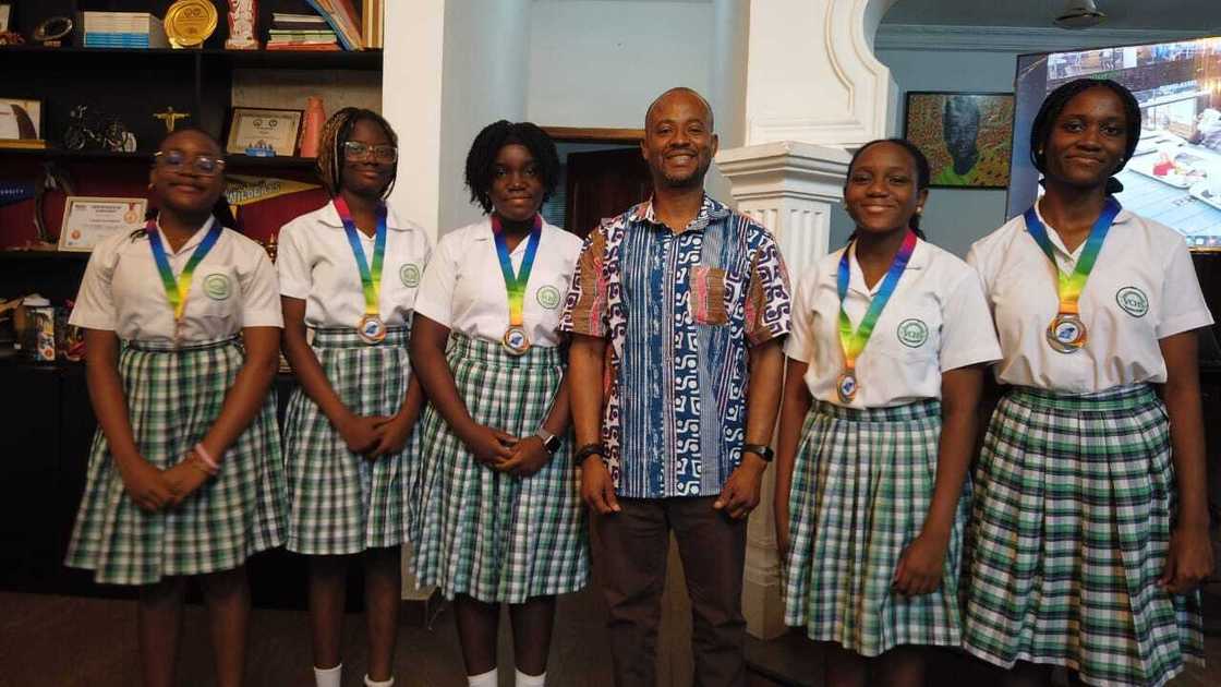 Vine Christian High School, maiden, brilliant blue challenge, ghana, competition, bbc 2025, brilliant blue challenge Vine Christian High School, maiden, brilliant blue challenge, ghana, competition, bbc 2025, brilliant blue challenge